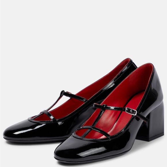 Khaite Fawn Patent Leather Pumps - Picture 6 of 8